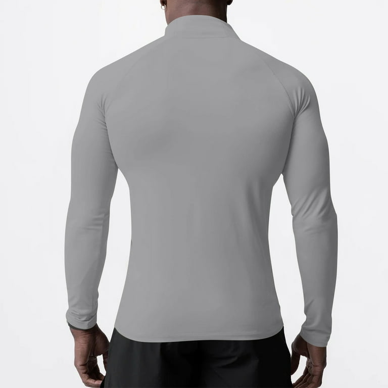 トップス INDIVIDUALIZED SHIRT ATHLETIC FIT L YLSDY 2024 Men's Sports Long Sleeve Compression Shirt Quick