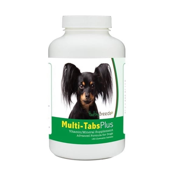 Healthy Breeds 840235179603 Russian Toy Terrier Multi-Tabs Plus Chewable Tablets - 180 Count