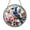 Acrylic 3.5 Inch, variant on Decorative Blue Jay Glass Style Window Decor – Stained Glass Inspired