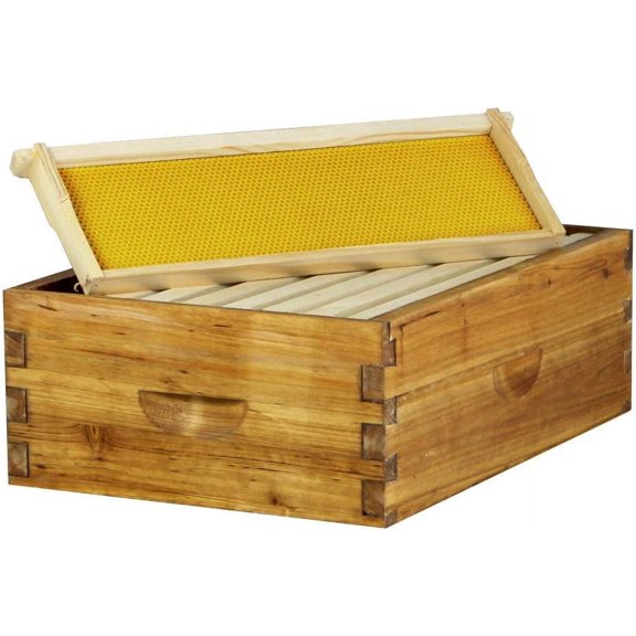 8 Frame Hoover Hives Wax-Coated Medium Super