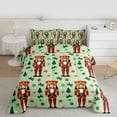 thumbnail image 2 of Homewish Xmas Nutcracker 3-Piece Full Size Comforter Sets for Kids Children Teens,Merry Christmas Bedding Comforter Set,Happy New Year Lightweight Bedding Sets,Microfiber Bedroom Decor,Reversible, 2 of 8