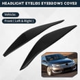 thumbnail image 4 of Headlights Eyebrow Eyelids Trim Cover Sticker for A Standard 2008-2013, 4 of 5