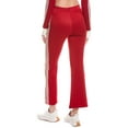 thumbnail image 2 of MARION womens  4 Stripes Track Pant, l, Red, 2 of 3