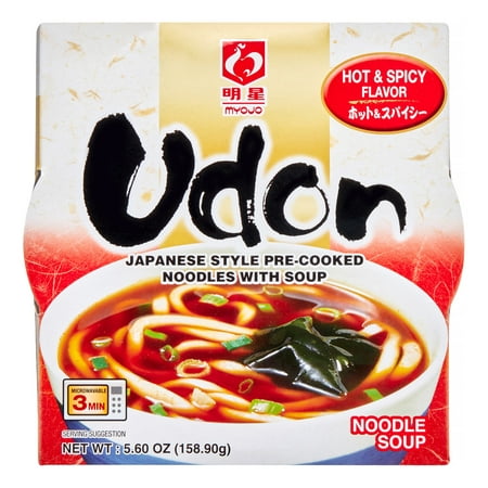 Photo 1 of **EXP DATE 08/29/2023!! 6 PCKS OF  Myojo Udon Hot & Spicy Flavor Noodle Soup, 5.6 oz