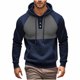 thumbnail image 1 of pstuiky manga larga para hombre, Suéter con capucha y mangas largas para hombre, estilo casual, con bolsillos y cordón ajustable camisetas de hombre xxl, 1 of 4