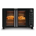 thumbnail image 4 of Gourmia Digital French Door Air Fryer Toaster Oven, Black, 4 of 6