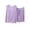 Purple, variant on UAMVSH Plus Size Pajamas for Women Set 2 Piece Loose V Neck Sleeveless Top and Ruffle Hem Shorts Pjs Lounge Set Soft Nightwear
