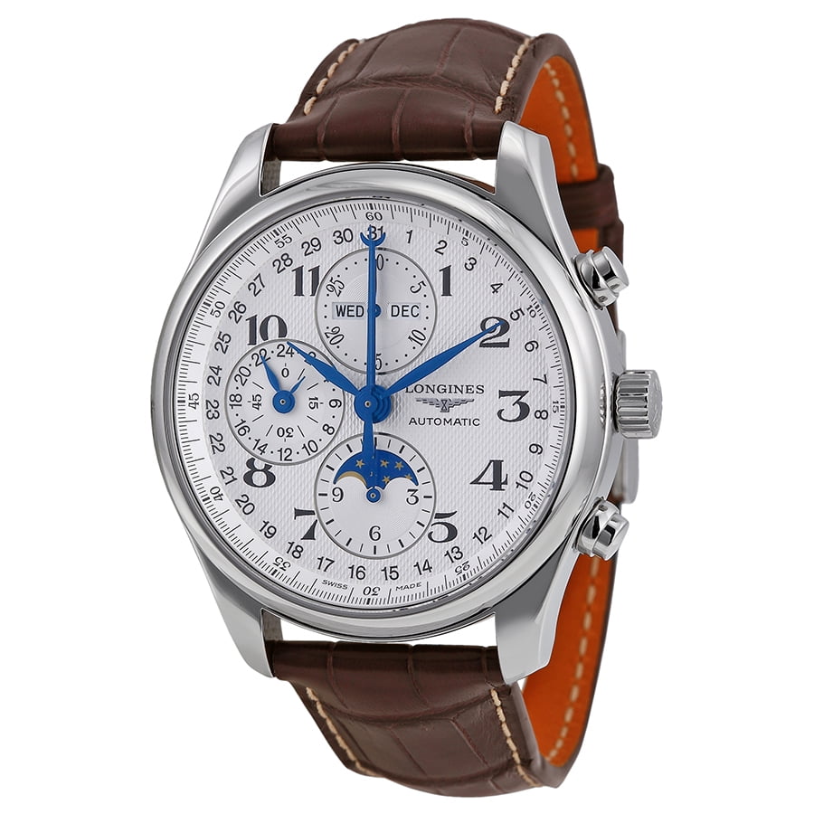 Buy Longines Master Collection Moonphase Automatic Chronograph 42 mm ...