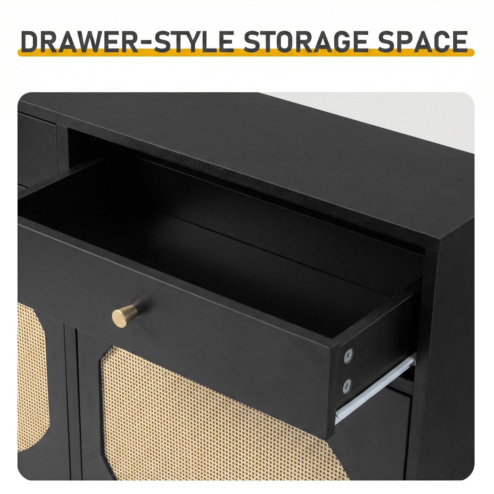 Shoe Cabinet with 4 Drawers & 4 Flip-Down Compartments, Particle Board Shoe Storage Organizer, Space-Saving Large Capacity Entryway Cabinet for Mudroom Hallway