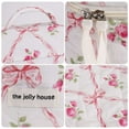 thumbnail image 3 of Deago 3Pcs Makeup Bag Set Large Cotton Quilted Travel Cosmetic Bag Cute Floral Make Up Pouch Toiletry Bag for Women (Pink Floral), 3 of 8