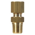 thumbnail image 2 of JMF Company 1/4 in. Compression 1/8 in. D MPT Brass Connector, 2 of 2