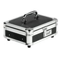 thumbnail image 5 of Vaultz Plastic & Steel Cash Box with Tumbler Lock, Black & Chrome -VZ01002, 5 of 6