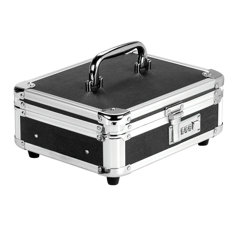 Vaultz Lockable Cash Box with Combo Combination Safe