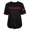 thumbnail image 2 of Men's Fanatics C.J. Stroud Black Houston Texans Big & Tall Baseball Button-Up Shirt, 2 of 3