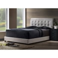 thumbnail image 5 of Hillsdale Furniture Lusso Faux Leather Upholstered Panel Full Bed, Black, 5 of 10