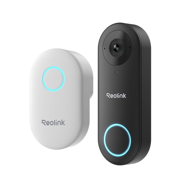 Reolink 5MP Video Doorbell Wi-Fi Camera with Chime, Hardwired, Person/Package Detection, 2-Way Talk