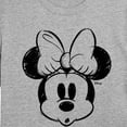 thumbnail image 3 of Disney - Minnie Sketch - Juniors Cropped Graphic T-Shirt, 3 of 5