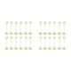 thumbnail image 1 of Methold 12 piezas Perfectas para su próxima cena con nuestros elegantes tarjeteros Coloque los tarjeteros de números Asequible oro 2.0*220mm 2Conjunto, 1 of 6