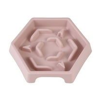 Small Slow Feeder Cat Dog Bowls, Puzzle Dog Bowl with Anti-, Pet Food Bowls for Fast Eaters,Interactive Dog Feeding Dishes to Slow Down Eating, Bloat Stop Bowls for Small Medium Dogs and Cats