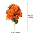 thumbnail image 3 of Orangide Artificial Sunflowers Bouquet Faux Silk Sunflower Heads Long Stem Fake Flowers for Home Decor Wedding Centerpiece Floral Arrangement, 3 of 6