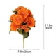thumbnail image 3 of Ramo de flores artificiales 30cm Decoración de pared de imitación floral • Exposición floral de boda en mano • Simulación de centro de mesa de jardín en una fiesta en casa, 3 of 6