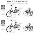 thumbnail image 2 of Electric Tricycle for Adults 26", 7-Speed Electric Trike with 36V 10Ah Battery, 250W Brushless Motor, Basket, 3 Wheel Electric Bike for Men and Women, 2 of 8