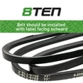 thumbnail image 3 of 8TEN Deck Belt for Murray 46 inch Lawn Tractors 1990 and Newer 037X70MA 37X70 37X70MA 810-CBL2324T, 3 of 4