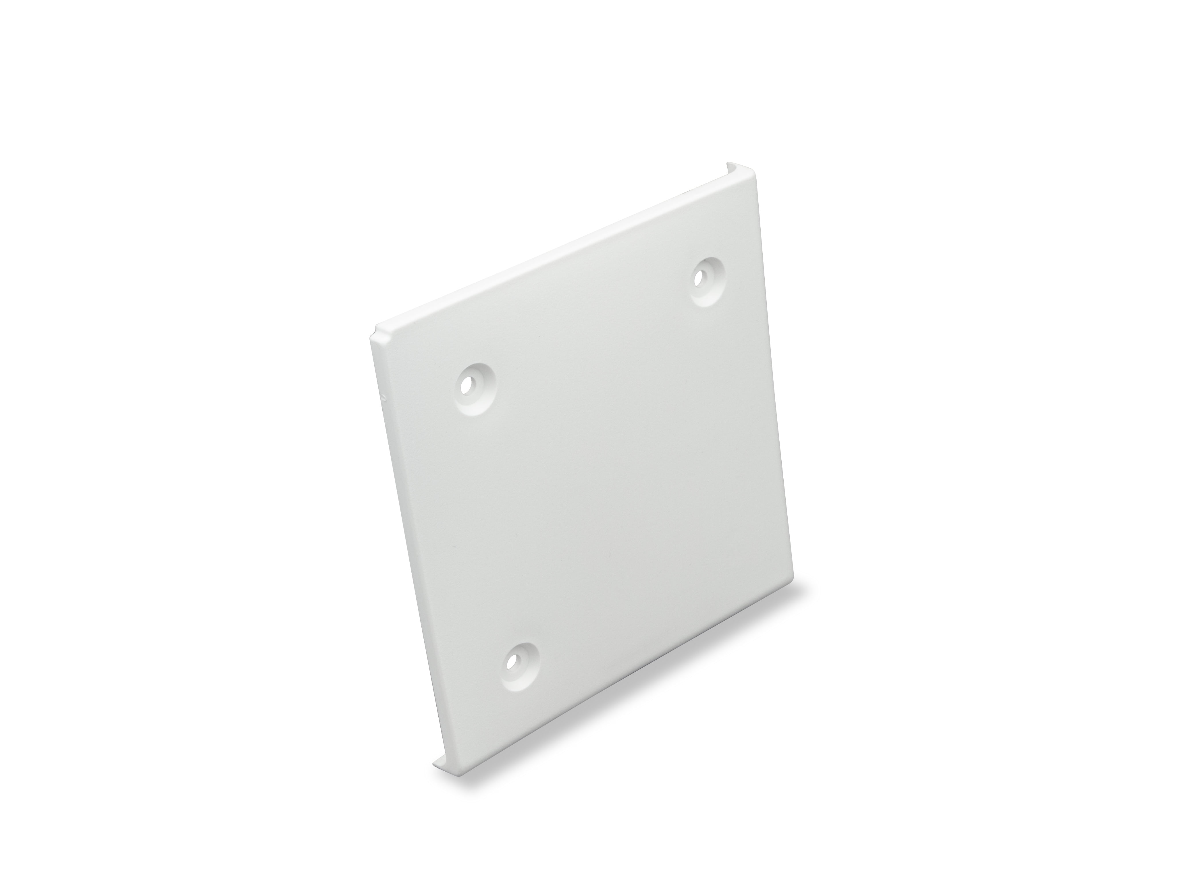 B&B RV Camper 4 1/2 inch Square Slide-Out Extrusion Cover Polar White Thetford 94285