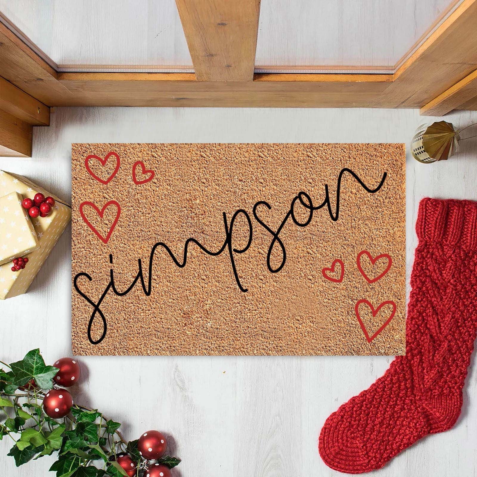 Door Mat Valentine'S Day Floor Mats Holiday Mats Door Mats