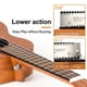 thumbnail image 3 of Ukelele soprano Kmise Instrumento profesional de caoba Ukalalee hawaiano de 21 pulgadas para principiantes con kit de inicio de ukelele (bolsa de lecciones en línea gratuita, correa de afinador, folle, 3 of 5