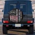 thumbnail image 3 of America Independence Day 1776 American Flag Spare Tire Cover Waterproof Wheel Cover Dust-Proof Tire Cover Protectors for Camper Trailer Truck SUV Rv Universal, 3 of 10