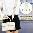 thumbnail image 3 of destyer Solid color canvas shoulder strap accessory, adjustable single shoulder crossbody replacement strap, 3 of 9