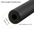 thumbnail image 2 of 5/16" ID 3/16" Wall Thick 20" Black Foam Grip Tubing Handle Grips Non-slip for Fitness, Tools Handle Support, 2 of 5
