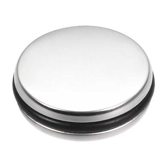 Tapón de Fregadero Uxcell de Acero Inoxidable, Tapón de Drenaje Pulido 1.38 x 0.43" Tono Plateado