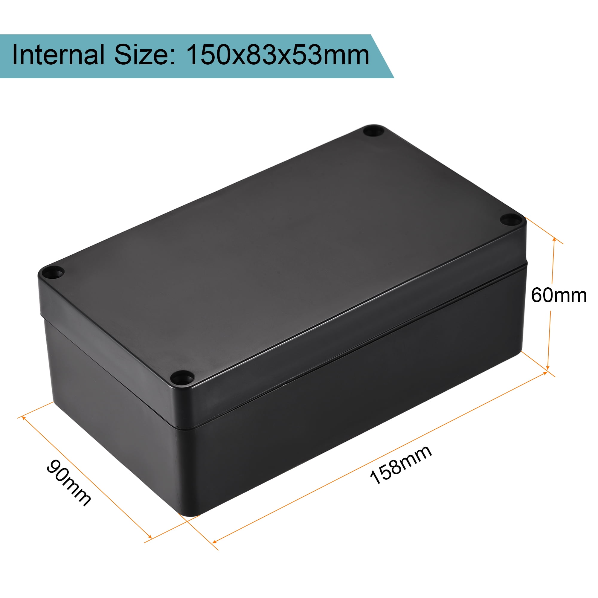 Uxcell Waterproof Junction Box 83x81x56mm ABS for Electrical
