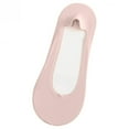 thumbnail image 1 of Aocisk Breathable Ice Silk Socks with Non Feature Ice Silk Material Breathable Socks In Low Cut Non Flat Liner Pink One Size, 1 of 6