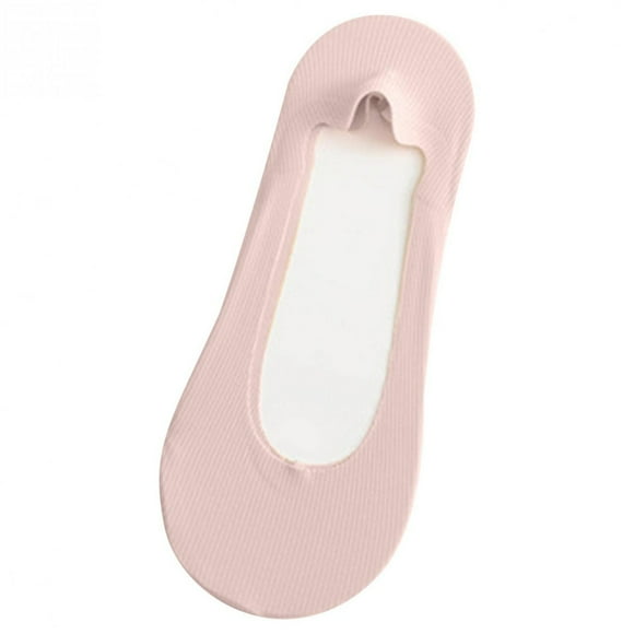 Breathable Ice Silk Socks Invisible Non Slip Ice Silk Socks Ice Silk Breathable Socks Ultra Low Cut Non Slip Flat Liner Sock Slippers One Size
