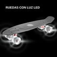 thumbnail image 3 of Mini Patineta Estilo Penny Tabla Skate Colores Skateboard Pitipa  JM1712-BLK, 3 of 6