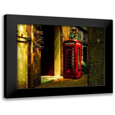 Bartola 14×12 Black Modern Framed Museum Art Print Titled – Tardis