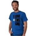 thumbnail image 4 of Love This Girl Guy Cute Matching Set Men's Graphic T Shirt Tees Brisco Brands 2X, 4 of 4