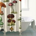 thumbnail image 3 of Boho Mushroom Shower Curtain 72x72 Inch - Vintage Magical Forest Mushrooms Waterproof Quick-Dry Bathroom Decor, 3 of 3