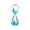 Blue, variant on Penguin Shaped Oil Drop Timer Liquid Motion Lamp Desk Decoration Colorful Slow Moving Hourglass for Relaxation Gift