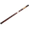 thumbnail image 4 of Bamboo Flute, Portable G-Key Bamboo Flute Beautiful Generous With Chinese Style Poems For Grade Examination For Outdoor Performance, 4 of 8
