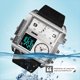 thumbnail image 1 of Reloj de pulsera para hombre con pantalla LED, analógico, de cuarzo, resistente al agua, de piel sintética FLhrweasw Nuevo, 1 of 9