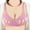 2-Pink, variant on YWDJ Push up Bras for Women Plus Size Padded Comfortable Bras No Underwire Bras Adjustable Straps Half Cup Wrap Sleep Bras Padded Plus Size Comfortable Bras Solid Comfy Bras Black L