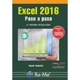 thumbnail image 1 of EXCEL 2016 PASO A PASO 2ª EDICION ACTUALIZADA RA-MA EDITORIAL VALENTIN HANDZ, 1 of 2