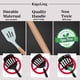 thumbnail image 3 of Juego de utensilios de cocina, utensilios de cocina de silicona Juego de utensilios de cocina antiadherentes resistentes al calor con mango de madera 12 piezas de utensilios de cocina que incluyen, 3 of 5