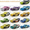 thumbnail image 2 of 11 historia del coche de carreras 93, 52, 70, 61, 39, 34 juguetes para niños regalo modelo de aleación, 2 of 6