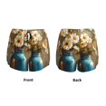 thumbnail image 5 of Picia Rustic Daisy Mason Jars Pattern Women's 2 in 1 Athletic Running Shorts High Waisted Workout Casual Gym Sweat Shorts with Comfy Liner Zipper Pockets-Medium, 5 of 9