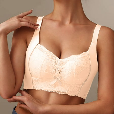 Xdegoge Account Purchase History Supportive Bras for Women Push Up Wireless Bra Plus Size Casual Full Coverage Bras Workout Running Sports Bra Adjustable Strap Brasieres Para Mujer Past Orders